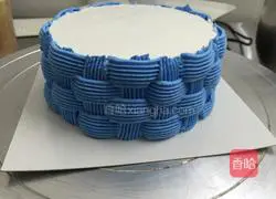 Flower Cream Cake Recipe Illustration 9