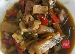 Illustration of how to cook duck with konjac 7