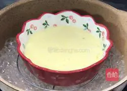 Illustration of how to make steamed eggs with shrimps and tofu 4