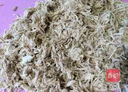 Illustration of homemade meat floss 12