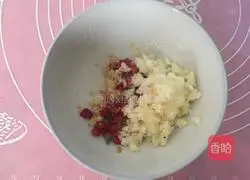 Illustration of how to make sliced ​​shrimps with minced garlic 7