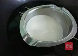 Illustration of how to make matcha mousse 6