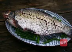 Illustration of how to make steamed fish 5