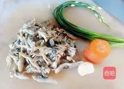 Illustration of how to make fried razor clams 1