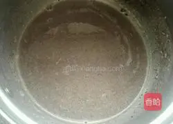 Illustration of how to make cocoa mousse cake 2