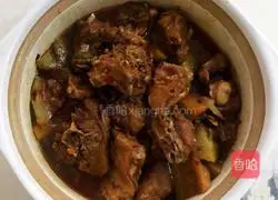 Illustration of braised mutton 13