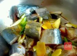 Illustration of how to make pan-fried mackerel 4