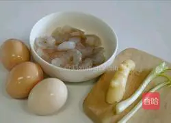 Illustration of how to make shrimps and eggs 1