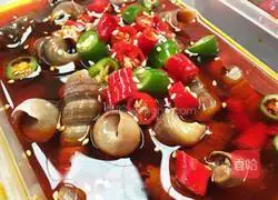 Illustration of how to make spicy seafood with spicy sauce 14