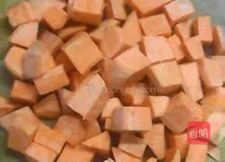 ☆Illustration of how to make shredded sweet potatoes☆2