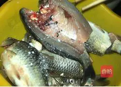 Illustration of home-style crispy bone fish 1