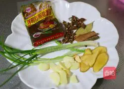 Illustration of how to make soy beef 1