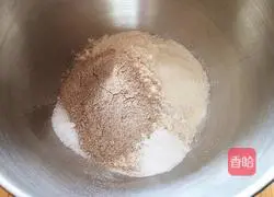 Illustration of how to make rye bacon cheese bread 1