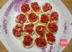 Illustration of how to make tomato sauce tofu 9