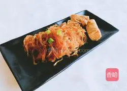 Illustration of how to stir-fry vermicelli 7