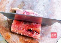 Illustration of Double Steaming of Cured Meat 2