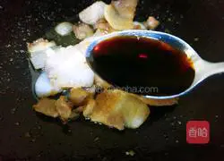 Illustration of how to make stir-fried cabbage with pork belly 7