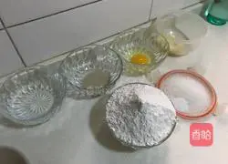 Illustration of how to make puff-decorated bread 1