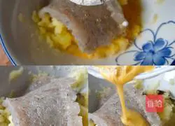 Illustration of how to make anchovy shrimp balls 5 