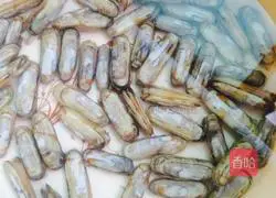 Double pepper razor clams Practice illustration 1