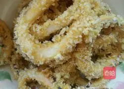 Illustration of how to make cumin squid rings 5