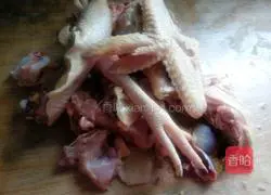 Illustration of how to make chicken stewed with mushrooms 2