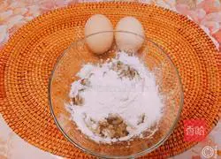 Clam Omelette Illustration of how to do it 2