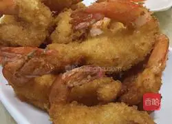 Illustration of how to make golden anchovy shrimp 12