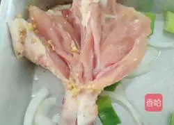 Illustration of grilled chicken legs 6