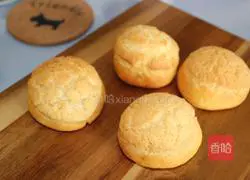 Illustration of how to make puff pastry cream puffs 14