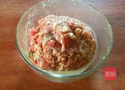 Illustration of how to make braised crab meat and lion head 9