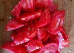 Tomatoes Illustration of how to make eggs 1