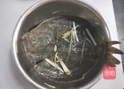 Illustration of how to make steamed turbot 5