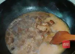 Illustration of how to cook the ribs with corn and potatoes 3