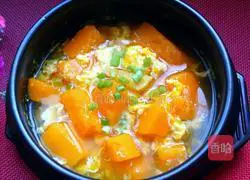 Salted egg pumpkin soup recipe 7