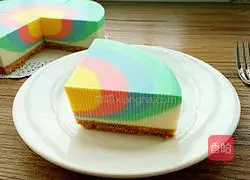 Illustration of how to make rainbow mousse 18