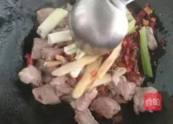 Illustration of braised pork ribs 3