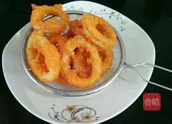 Illustration of how to make fried squid 12