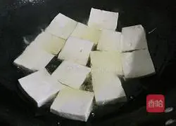 Illustration of braised homemade tofu 2