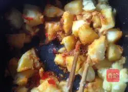 Illustration of how to make spicy mashed potatoes 5