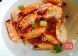 Cantonese style boiled shrimp recipe 7