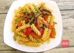 Illustration of how to make spiral pasta 11