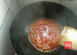 Illustration of how to make vegetarian squirrel mandarin fish 9