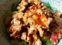 Illustration of how to make boiled pork slices in a private house 11