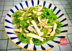 Illustration of how to make shredded squid with pepper 10