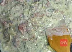 Cream Mushroom Bacon Pasta Recipe Illustration 12