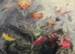 Illustration of how to make fried rice cakes with spareribs 10