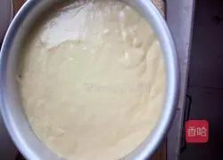 Illustration of making six-inch mango cheese mousse cake 7