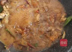 Illustration of braised pork ribs and stewed potatoes 7 