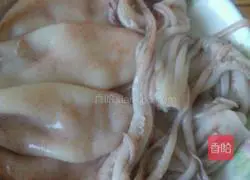 Cumin Squid Recipe Illustration 2